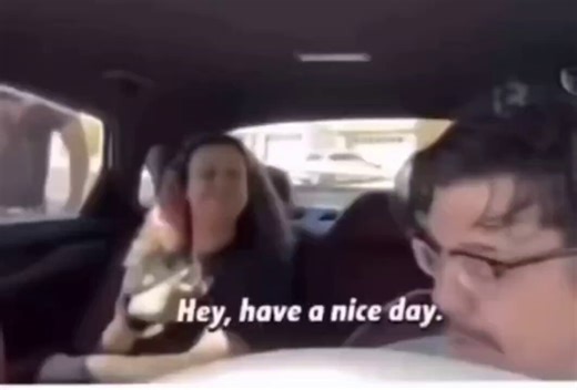Insecure boyfriend accuses his girlfriend of cheating and lashes out at her Uber driver, causing a scene
