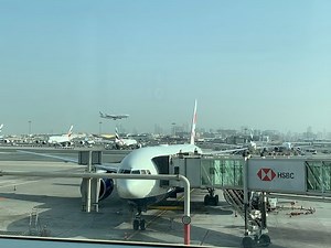 BA First Class. LHR - DXB (London to Dubai), Concord room