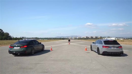 Audi RS6 vs BMW M5 CS Performance Comparison