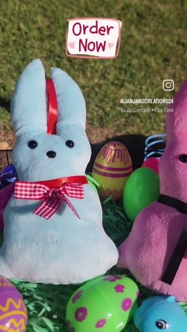 Large Peeps Bunny Plushy, Stuffed Animal, Stuffy - Etsy
