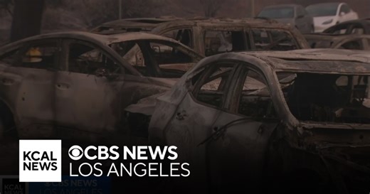 Droves of abandoned cars line streets of Pacific Palisades