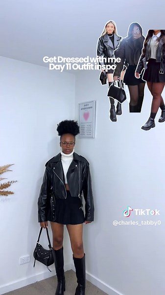 Spring and Autumn Outfit Ideas with Skirts and Boots