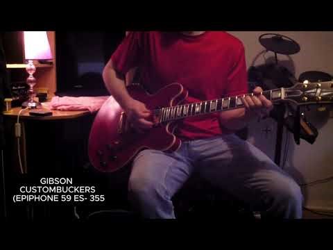 Gibson Custombucker Or Brandonwound 59 PAF (Real Amp JTM45/25W Greenbacks)