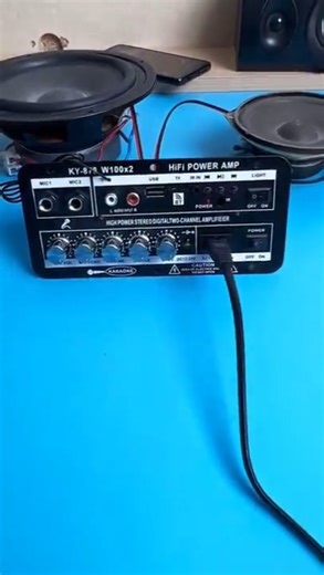 "This Board = Full Concert Mode 🎚️" #NanoTechByte #BluetoothAmplifier