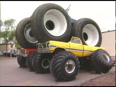 10 ft Firestone Tire 2 Monster Truck Crush - BIGFOOT 4x4, Inc.