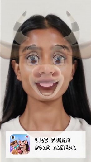 Live Funny Face Camera App 😂 | Best Face Filter & Sticker Camera for Fun Selfies
