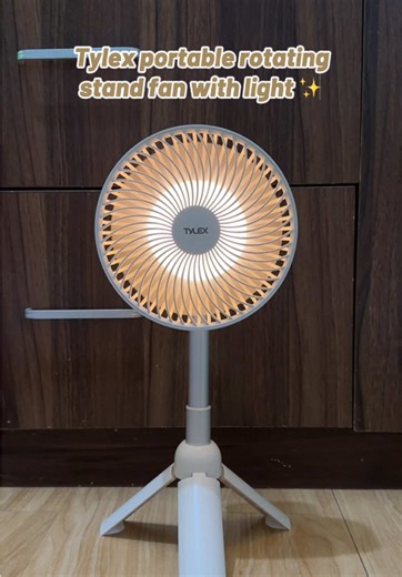 Tylex XM59: Portable Rotating Fan na Perfect para Summer!