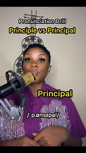 Principal vs principle | Precious Chibuzor Eke