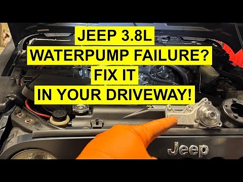 Jeep Wrangler / Chrysler 3.8L V6 Water Pump Replacement - Step-by-Step