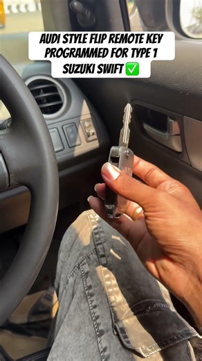 Audi Style Flip remote key Programmed for Suzuki Type 1 Swift | Car key Makers Chennai ☎️9789014708