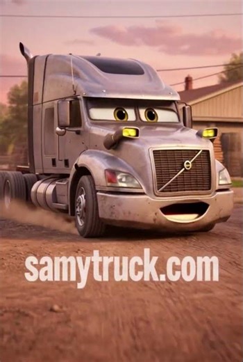 Non-running semi truck? #car #truck #shorts