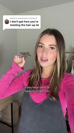 Medium Hair Claw Clip Hairstyles Tutorial