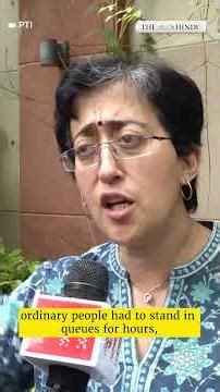 Atishi: Raghav Chadha is scared of BJP, that's why he doesn't speak against them