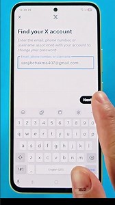 Recover x account without username #shortvideo #shorts #viral #tech