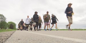 Marching for a mission: ‘Ruck 22’ fundraiser raises awareness for veterans’ mental health