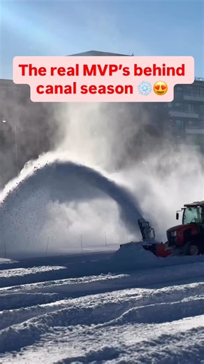 The beloved Rideau Canal doesn’t just open all by itself, behind the scenes the maintenance team is making magic,when do you think it’ll be ready to open again? ❄️🇨🇦⛸️ 🎥 credits: @rideaucanalskateway Follow @northlyottawa for more Ottawa content! 🇨🇦 Dm us your content for a chance to be featured 🤩 We aim to keep our space respectful. Hate/ racism comments are not tolerated and will be removed to the best of our capabilities. #northlyottawa #ottawa #rideau #ottawawinter #rideaucanal | North