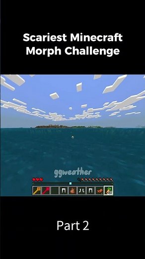 Minecraft Morph Mod 💀 Part 2 – Hunted in Creative Mode Again! #shorts