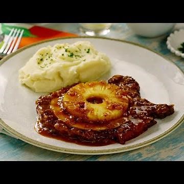 Chuletas a la Hawaiana