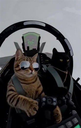 Top Gun Cats: F-22 Raptor Takeoff!