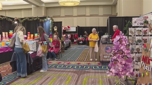 Holiday shopping vibes at Mistletoe Market in Texarkana