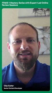 Get the ultimate FRM® edge with Bionic Turtle's FRM® 1 Mastery Series with live sessions led by seasoned instructor Clay Carter (FRM®, CFA®, CAIA, CIPM). You'll get real-time Q&As, peer collaboration, and expert guidance on complex topics. Learn more: https://bit.ly/3Qczumw | Bionic Turtle