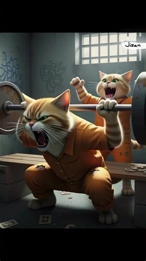 “Jail made me stronger.”#cartoon #gym #animation #cartoonvideo #vairalvideo