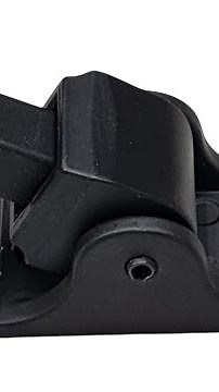 Adjustable angle bracket for metal spindles – matt black