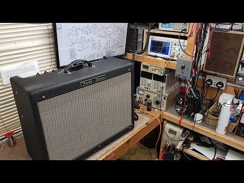 Complete Fender Hot Rod Deluxe Amplifier Repair : From Filter Caps to Circuit Board Restoration