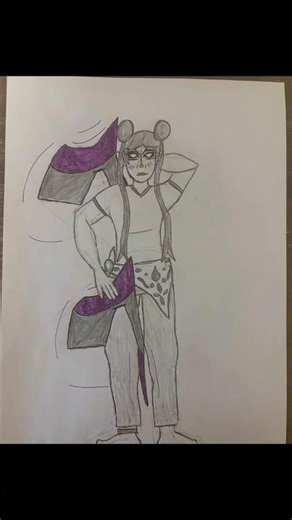 Girl with high heel vital instrument speed drawing