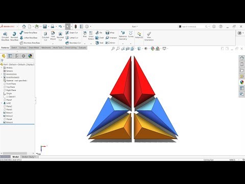 Solidworks Tutorial - Loft Example | Star Design