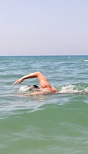 2.8M views · 10K reactions | Open water freestyle swimming with fins. Classic. Swimming after 55. | Boris Chernov | Facebook