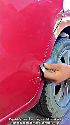 Car Paint Magic: Scratches Disappear in an Instant
