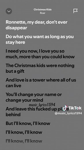 Christmas Kids Lyrics by Roar - Full Lyrics Overview
