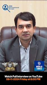 6.5K views · 85 reactions | ~ UNBOXING PAKISTAN CUSTOMS SERVICE with ALI AKBAR ZAIDI ( 37th CTP, PCS) ~Follow @worldtimesinsta #worldtimesinstitute #css #pms #WTI #wticampus #wti #PAS #PSP #FSP #PCS #IRS #MLCG #PAAS #RCTG #OMG #Postal group #IG #CTG #occupationalgroups #stp #PASCampus #interviewPrepration #WTI #css #spsc #bpsc #fpsc | World Times Institute | Facebook