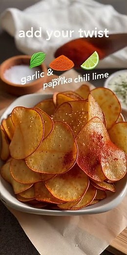How to make Super crispy potato chips at home easy recipe
