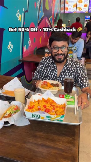 🌮 Taco Lovers, Big Treat Alert! 🔥 Get 50% OFF on your total bill 10% Cashback via the District App 💸✨ 📅 Offer Valid: 30th & 31st January 🍽️ Applicable On: Dine-in only 📍 Where: All participating Taco Bell outlets Don’t miss this chance— Grab the deal, enjoy your tacos & thank us later! 😍🌮 (Taco bell, Zomato food offer, District app offer, Food offer, Tacos lover) #tacos #district #zomato #foodoffer #trending 😍😍🌮🌮😍😍 | real_shutterup
