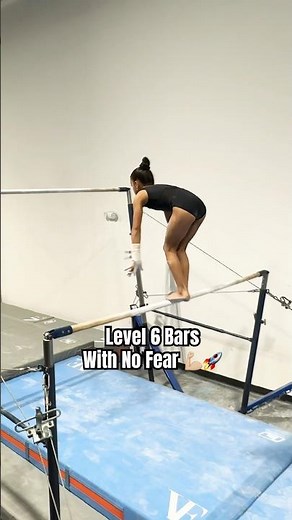 Ema on Level 6 Bars 💪🏼🔥 #usagymnastics #unevenbars #level6 #barsroutine