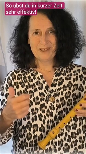 Effektiv Üben - Blockflöte lernen. #tutorial #blockflöte #shorts