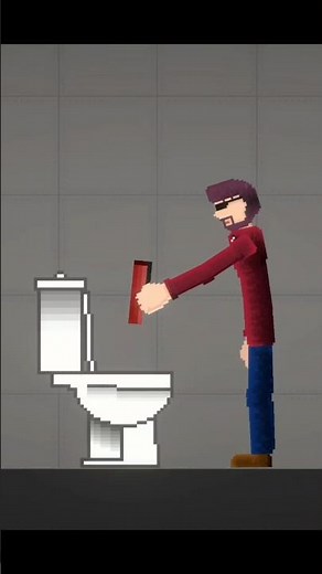 Exploding A Toilet With Firecrackers 😱 - Melon Playground #toilet