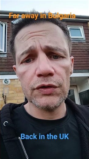 back in the uk, doing video edits, #bulgaria #vlog #renovation