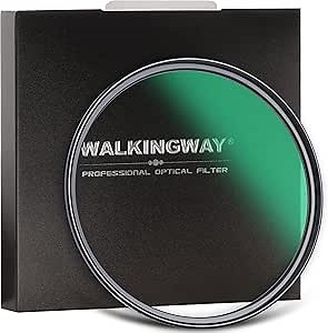 Walking Way 49mm MC UV Filter 32 Layer Multi Coating Ultraviolet UNC UV Filter MRC Nano Coated Camera Lens Filter for Canon Nikon Sony DSLR (49MM)