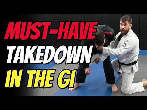 A Powerful Takedown for Gi BJJ & Basics on How to Grip Fight