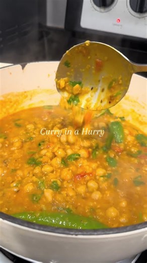 Curry in a Hurry with no Slurry. Dinner done before you worry!