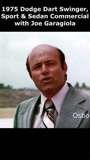 1975 Dodge Dart Swinger, Sport and SE Sedan Commercial with Joe Garagiola