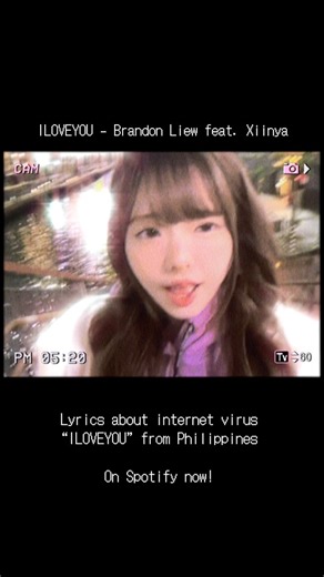 39K views · 1.6K reactions | “ILOVEYOU” computer virus from Philippines 2000. Xiinya’s new J-pop song on Spotify now Wait for her loveletter for you… #xiinya #philippines #tiktokviral #dota2 #seaserver | Xiinya | Facebook