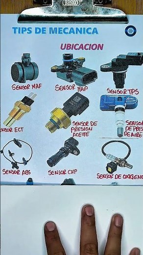 🔥12 Engine Sensors! - LOCATION #mechanics #sensors #engines #scartips #automotive