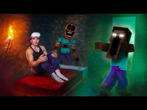Minecraft BUT I sleep IRL with the WORST horror mods!