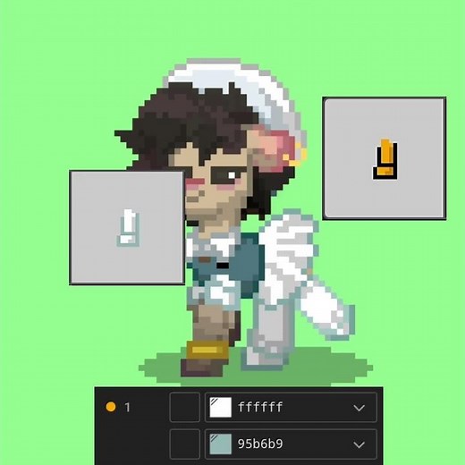 Pony town skin School uniforms tutorial | pony town |