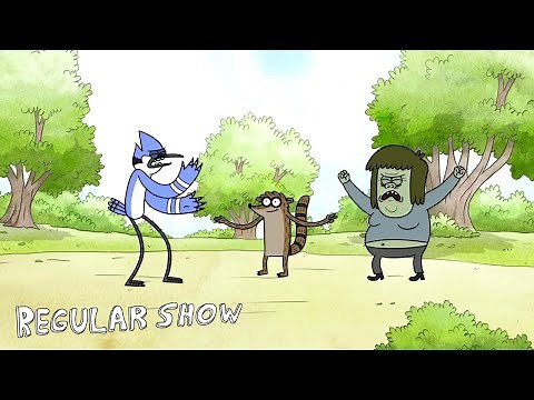 Regular Show - Rigby Wins Mordecai And Muscle Man At Rock Paper Scissors | Fortune Cookie