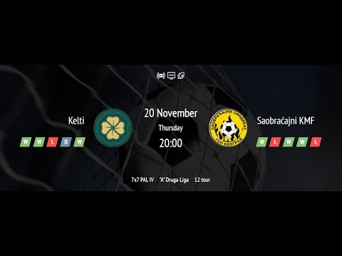 Kelti : Saobracajni (A Druga Liga PAL 7x7 IV)